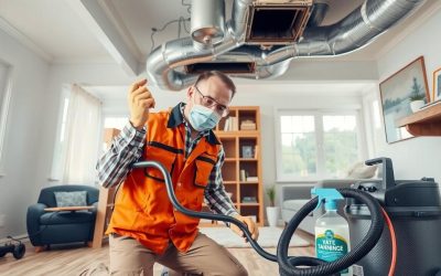 How do you sanitize your air ducts?