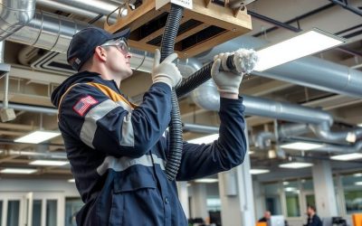 How often should commercial air ducts be cleaned?